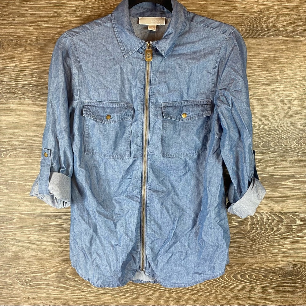 Michael Michael Kors Zip up Top NWT